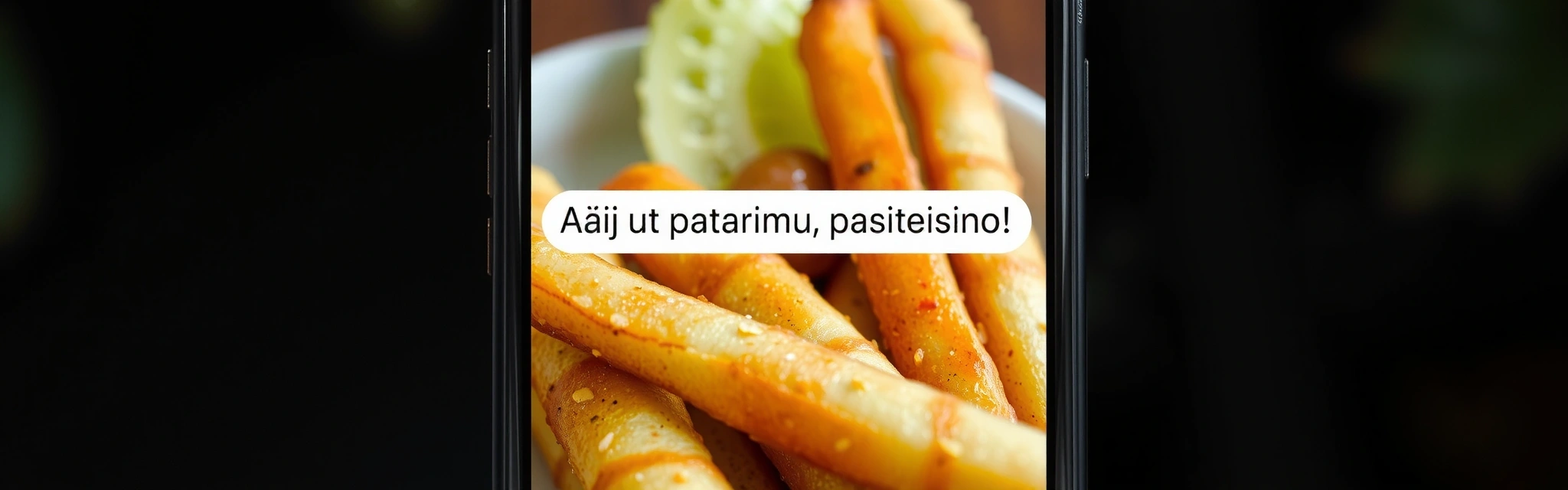 Ekranvaizdis iš žinučių